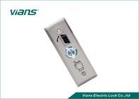 LED Işık, Kapı Push Button Anahtarı 86 * 28mm Paslanmaz Çelik Kapı Çıkış Düğmesi