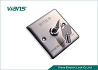 Kapı Güvenlik Sistemi için Key ile Popüler Paslanmaz Çelik Kapı Çıkış Düğmesi