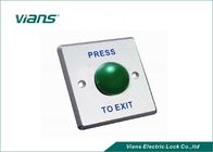 Geçiş Kontrol Sistemi için Vians Electric Lock Alüminyum Çıkış Kapı Düğmesi