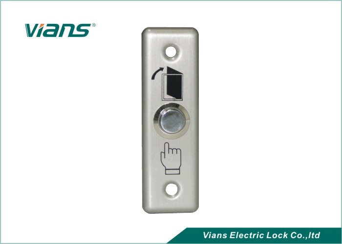 Kapı Açma Basın Güvenlik Geçiş Kontrol Sistemi için Düğme Paslanmaz Çelik Çıkmak İçin