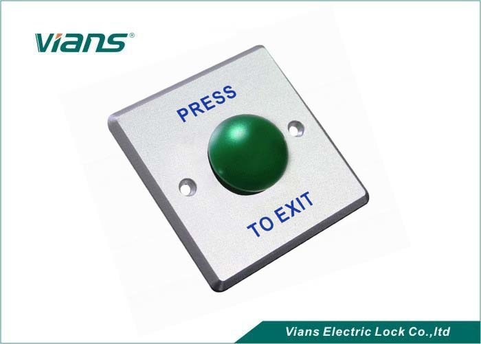 Geçiş Kontrol Sistemi için Vians Electric Lock Alüminyum Çıkış Kapı Düğmesi