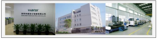 VI-808ST Fail-safe 12VDC Electric Bolt Lock for Frameless Glass Door