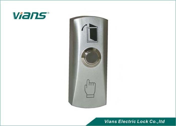 CE MA Kapı Çıkış Düğmesi / Acil Kapı için Elektrikli Kilit Kapı Bölmeli İtme Düğmesi
